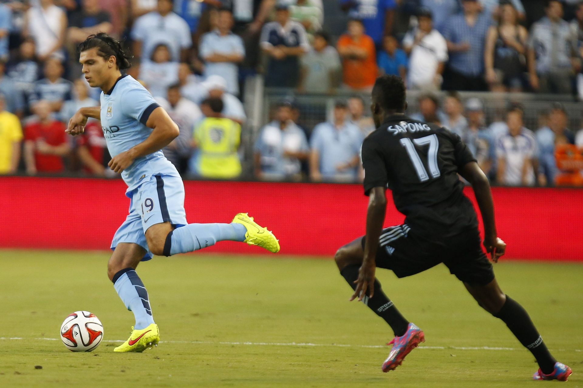 Karim Rekik made an unofficial debut in Manchester City's 2011 pre-season outing